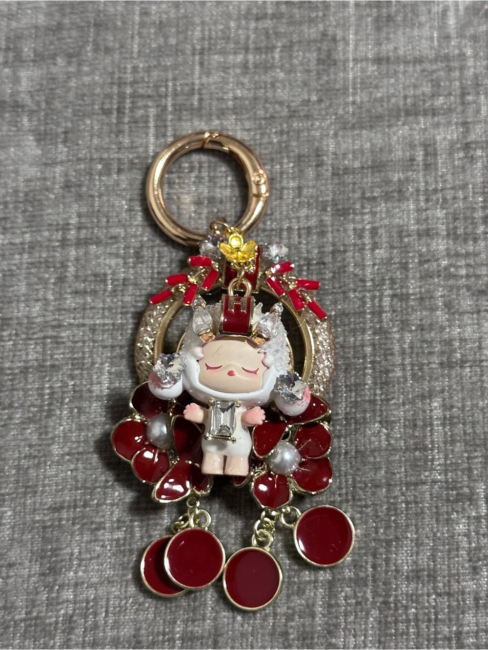 Skullpanda Keychain - Customized